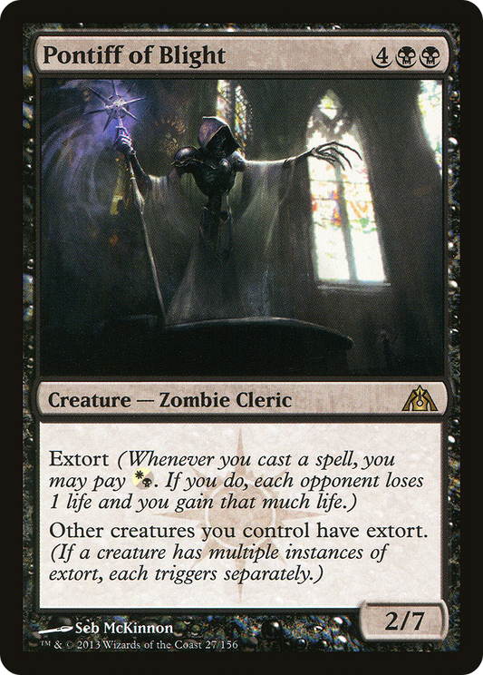 Pontiff of Blight (DGM-027) (Foil)