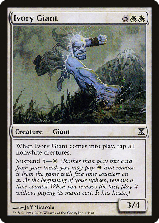 Ivory Giant (TSP-024) (Foil)