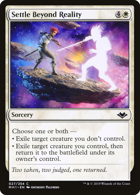 Settle Beyond Reality (MH1-027)