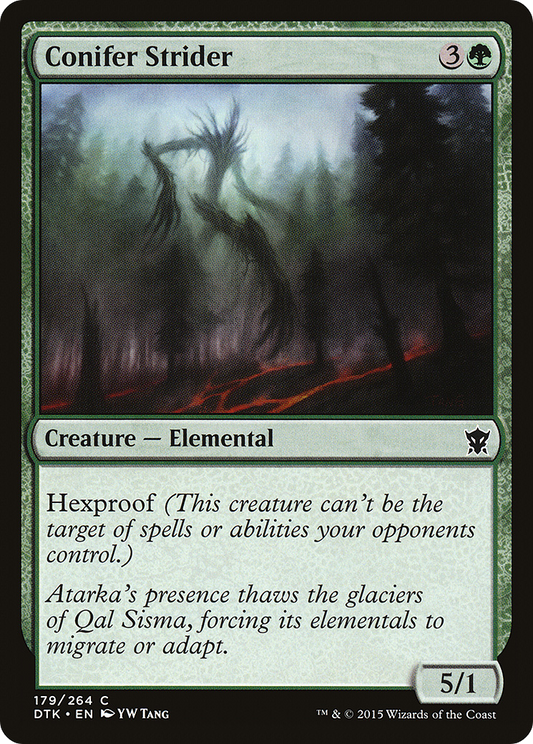 Conifer Strider (DTK-179) (Foil)