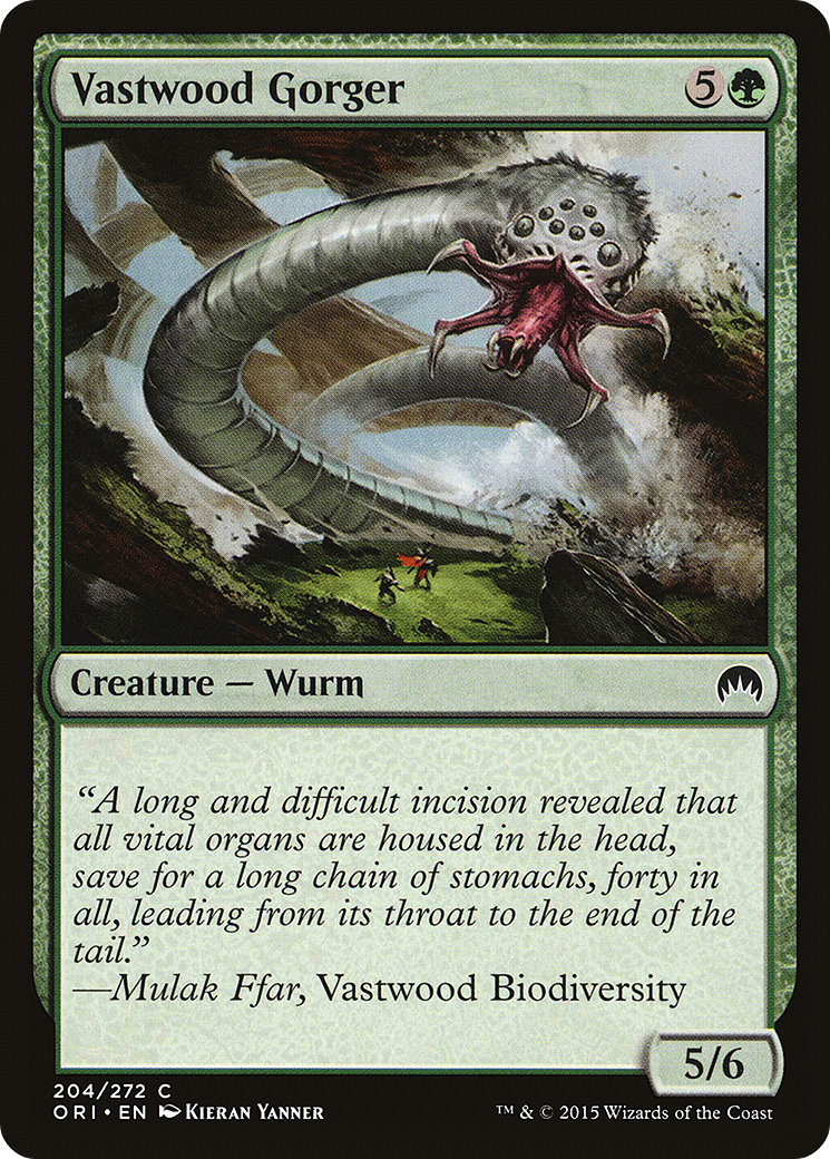 Vastwood Gorger (ORI-204) (Foil)