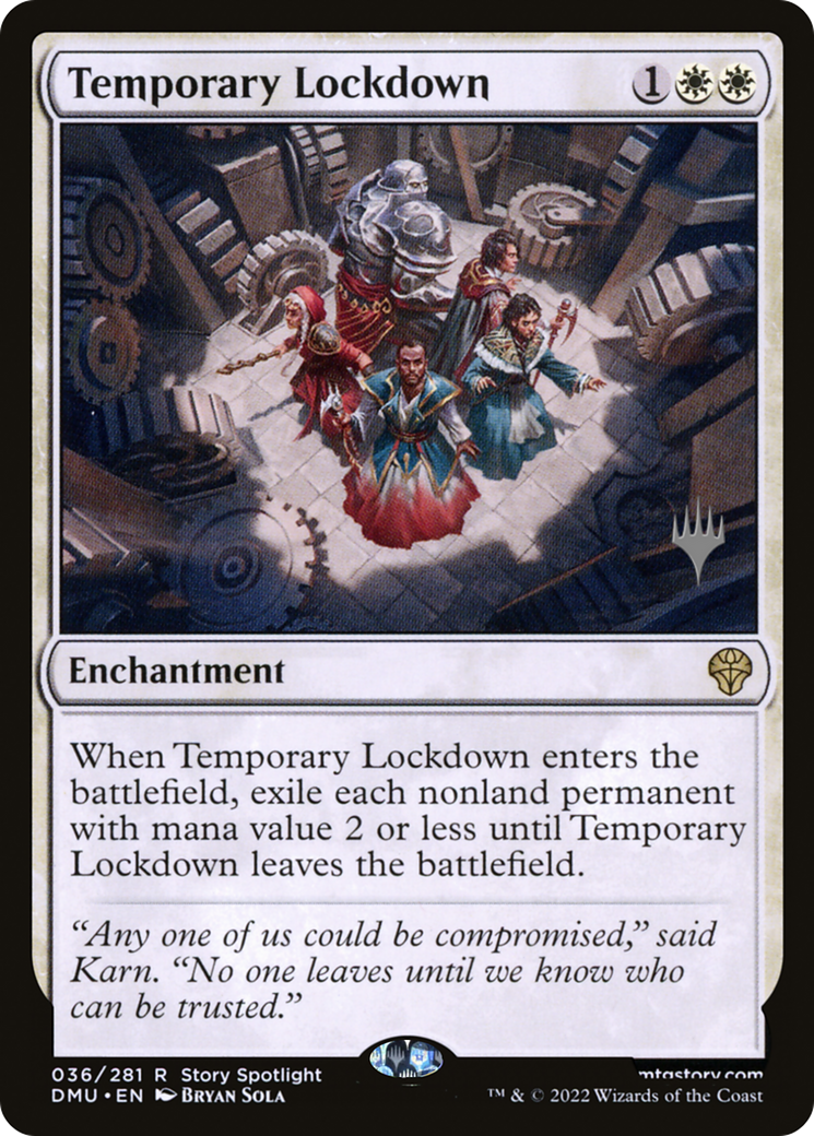 Temporary Lockdown (PPDMU-36P) (Foil)
