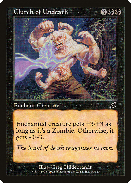 Clutch of Undeath (SCG-061) (Foil)