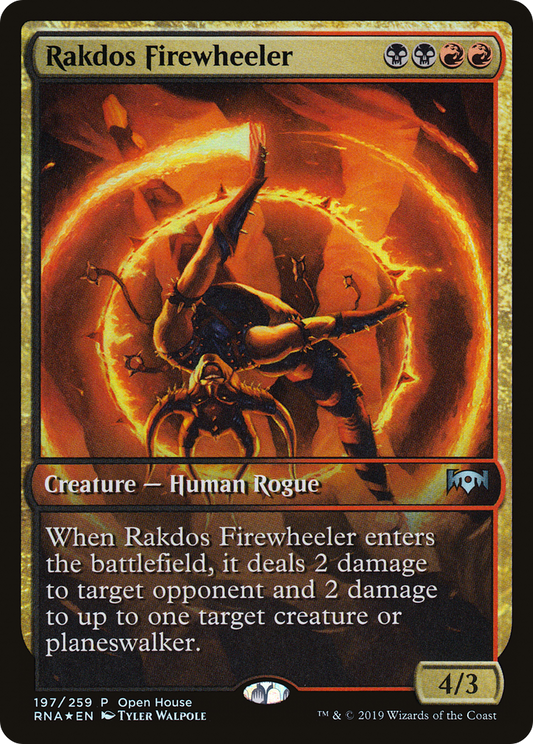 Rakdos Firewheeler (OHP-197) (Foil)