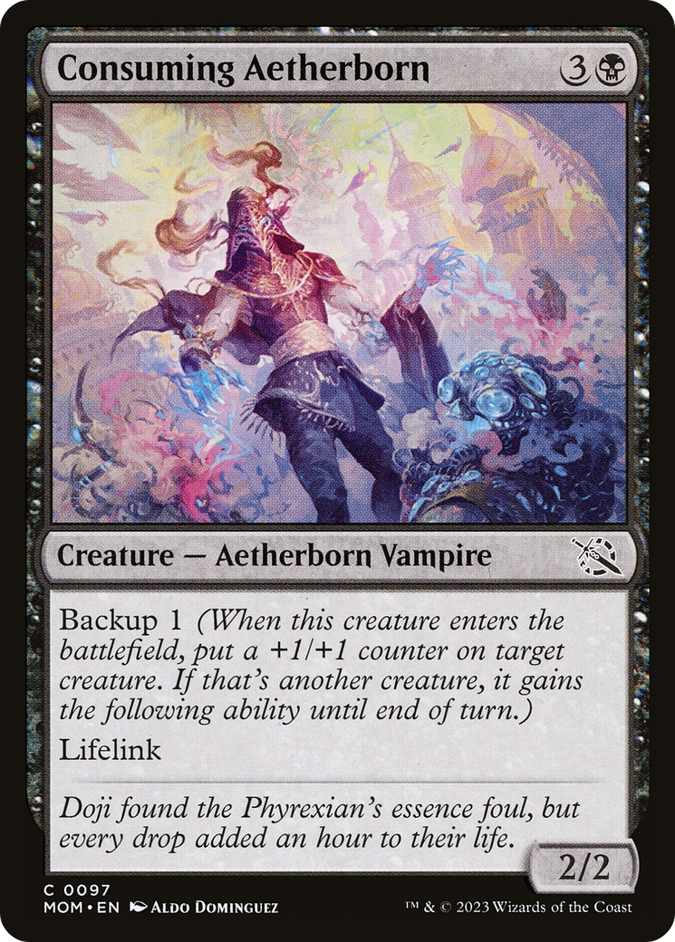 Consuming Aetherborn (MOM-097) (Foil)