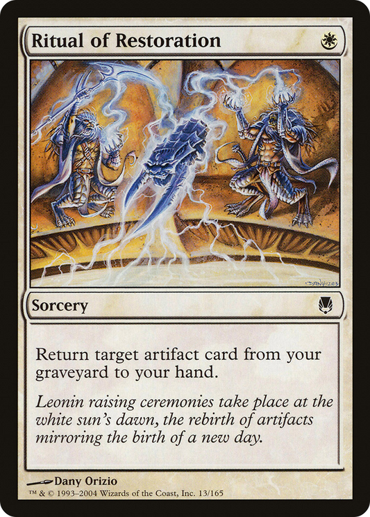 Ritual of Restoration (DST-013) (Foil)