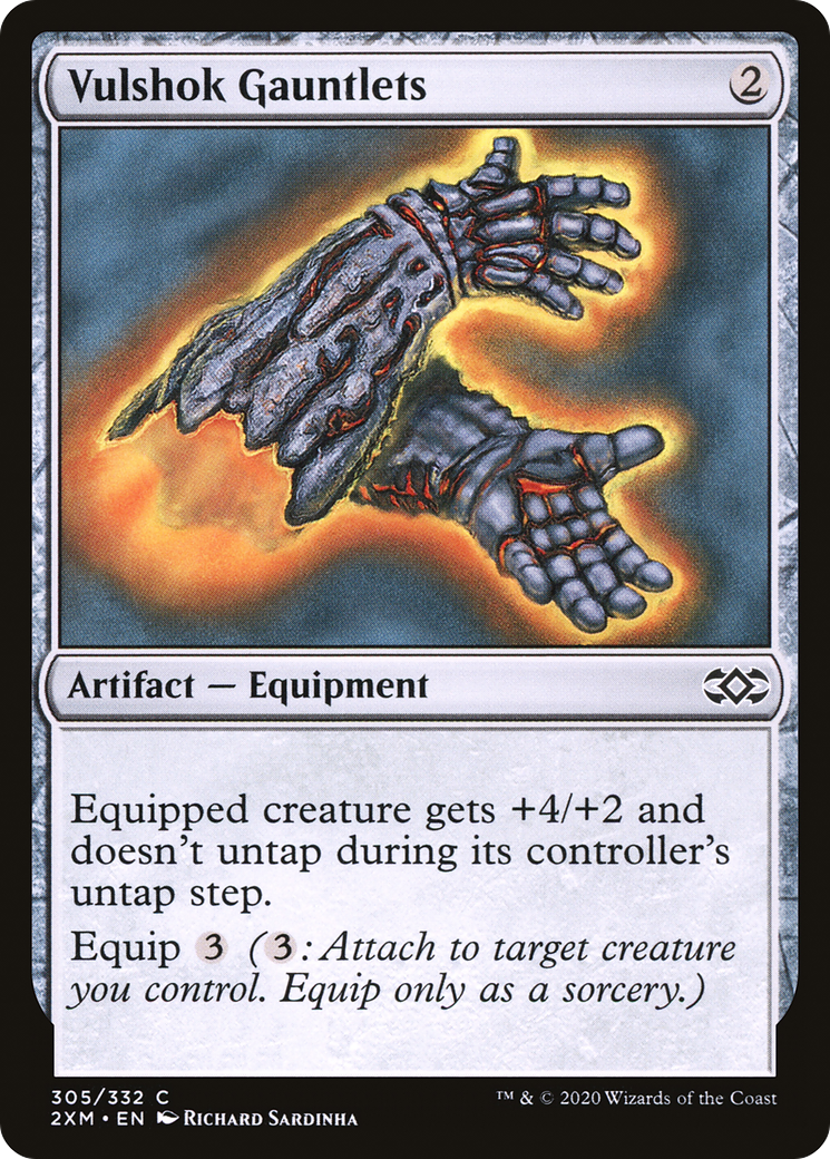 Vulshok Gauntlets (2XM-305) (Foil)