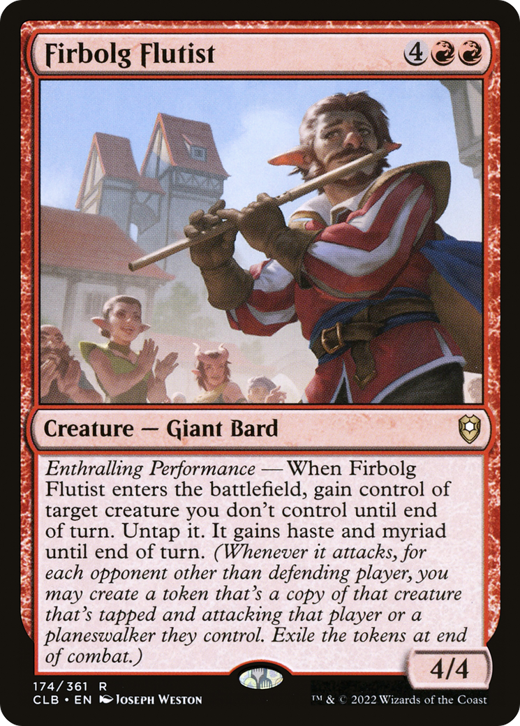 Firbolg Flutist (CLB-174) (Foil)