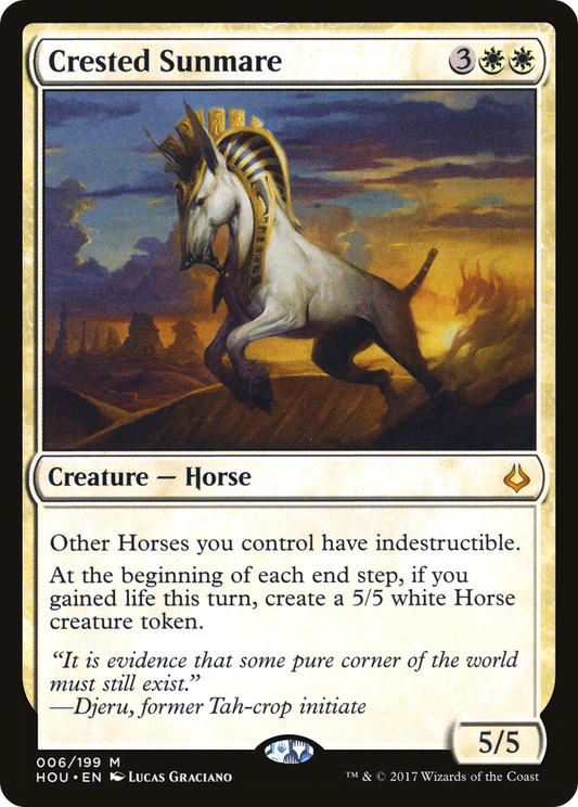 Crested Sunmare (HOU-006)