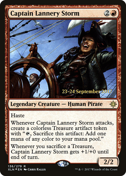 Captain Lannery Storm (PRE-136S) (Foil)
