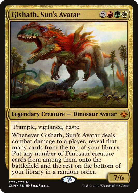 Gishath, Sun's Avatar (XLN-222)