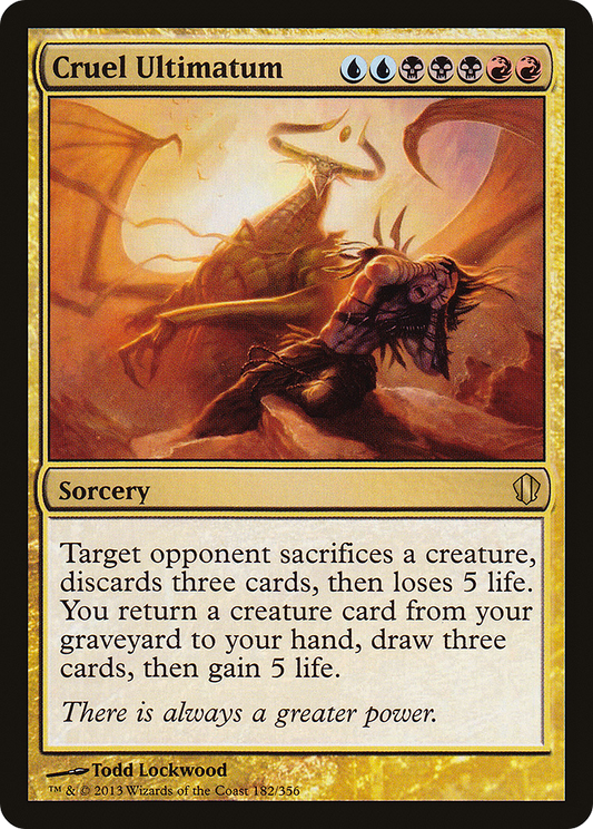 Cruel Ultimatum (C13-182)