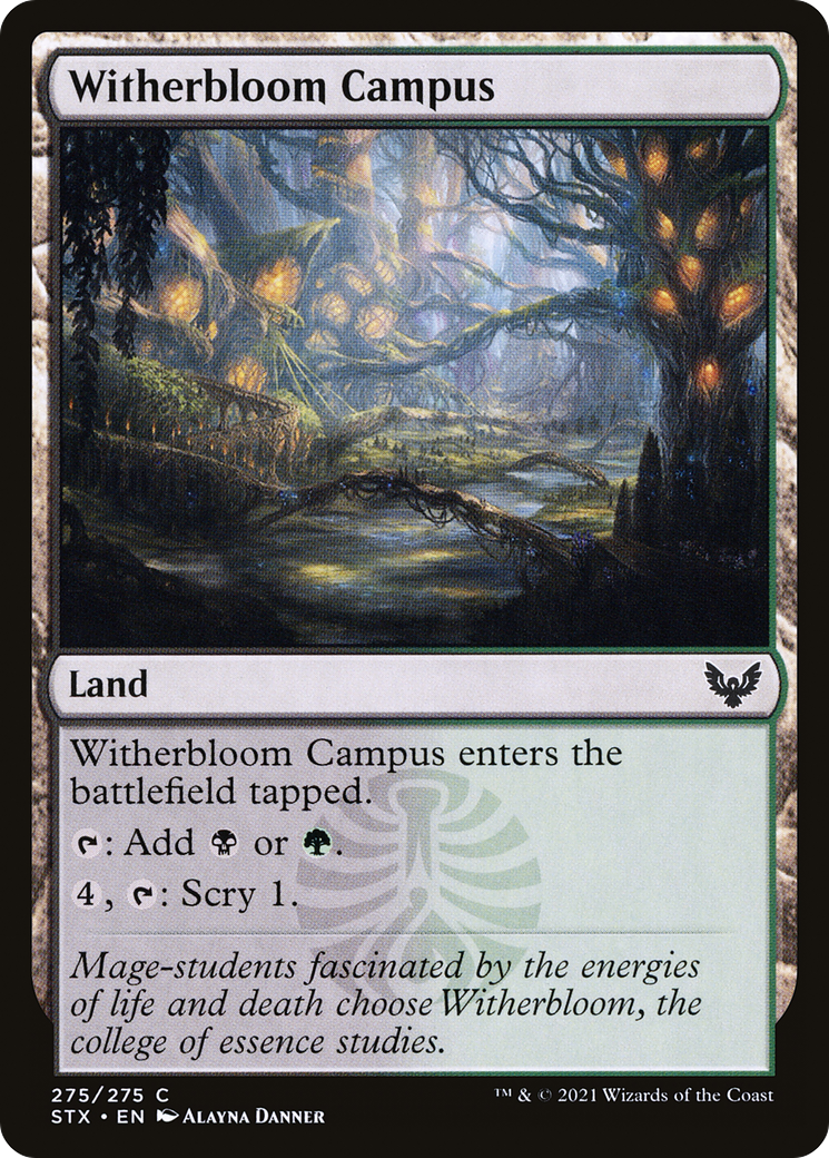 Witherbloom Campus (STX-275) (Foil)