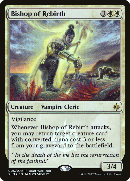 Bishop of Rebirth (LARP-005) (Foil)