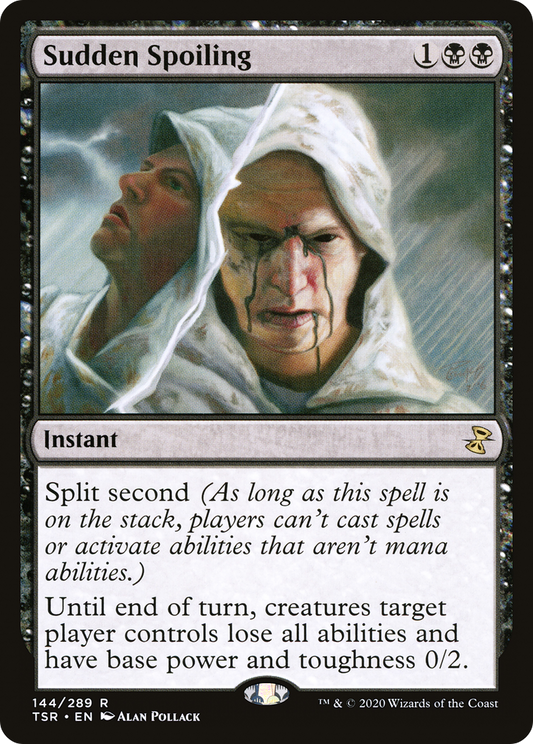 Sudden Spoiling (TSR-144) (Foil)