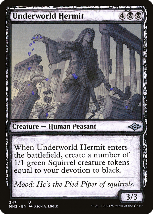 Underworld Hermit (MH2-347) (Showcase) (Foil)