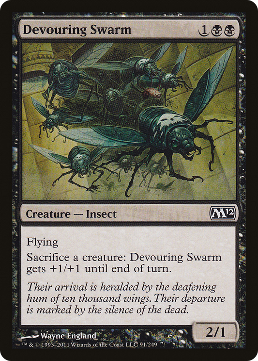 Devouring Swarm (M12-091) (Foil)