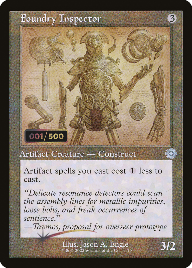 Foundry Inspector (BRR-79Z) (Foil) (Serialized)
