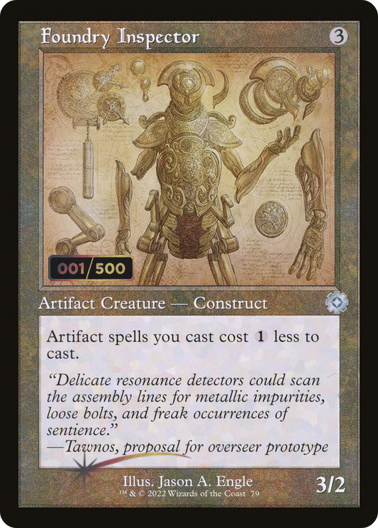 Foundry Inspector (BRR-79Z) (Foil) (Serialized)