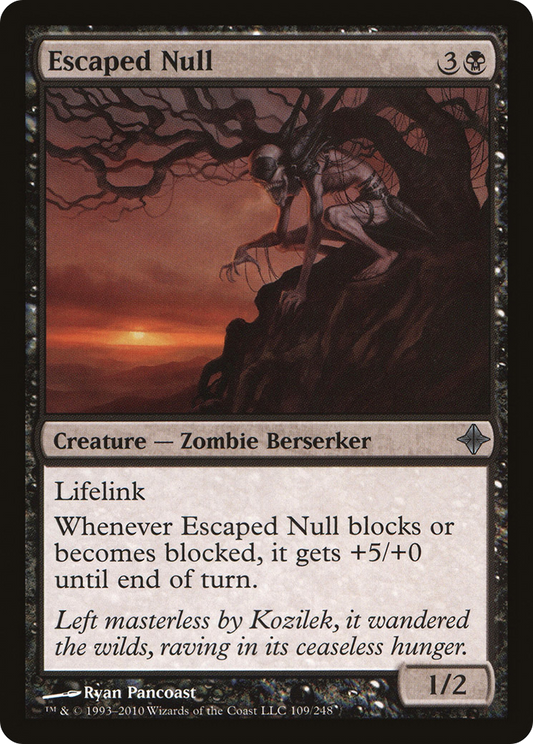 Escaped Null (ROE-109) (Foil)
