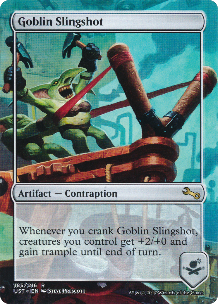 Goblin Slingshot (UST-185) (Borderless) (Foil)