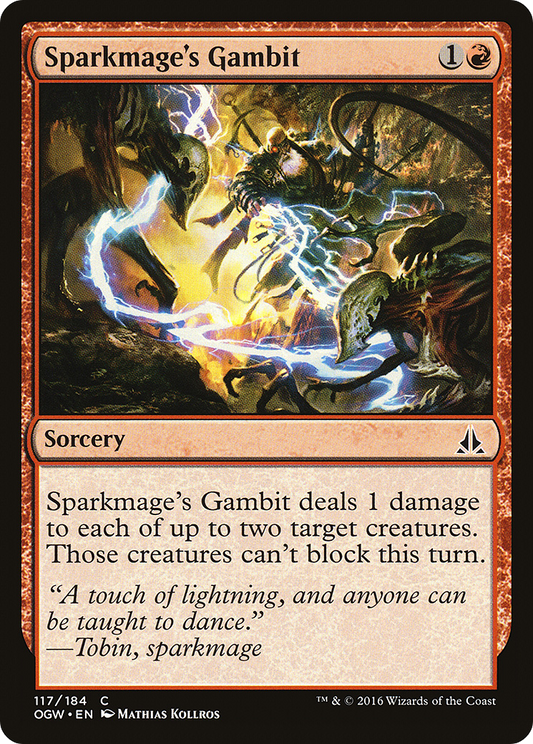 Sparkmage's Gambit (OGW-117) (Foil)