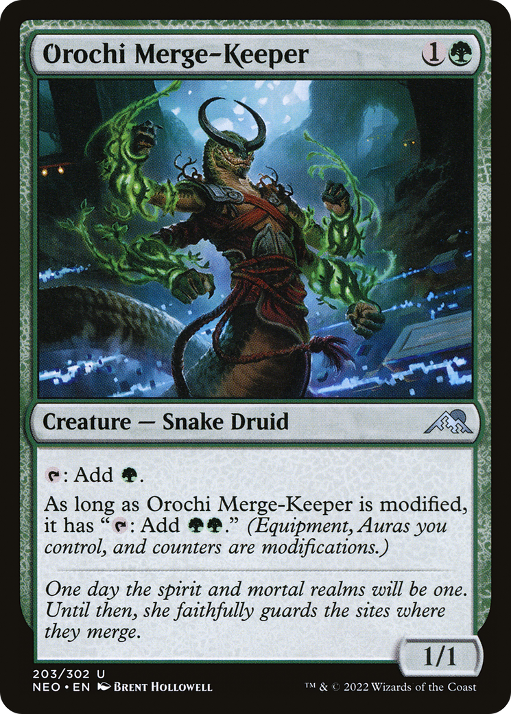 Orochi Merge-Keeper (NEO-203) (Foil)