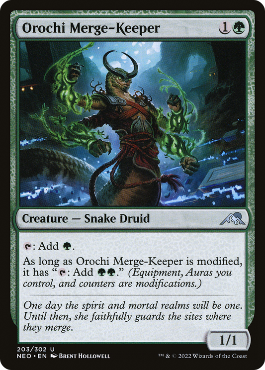 Orochi Merge-Keeper (NEO-203) (Foil)