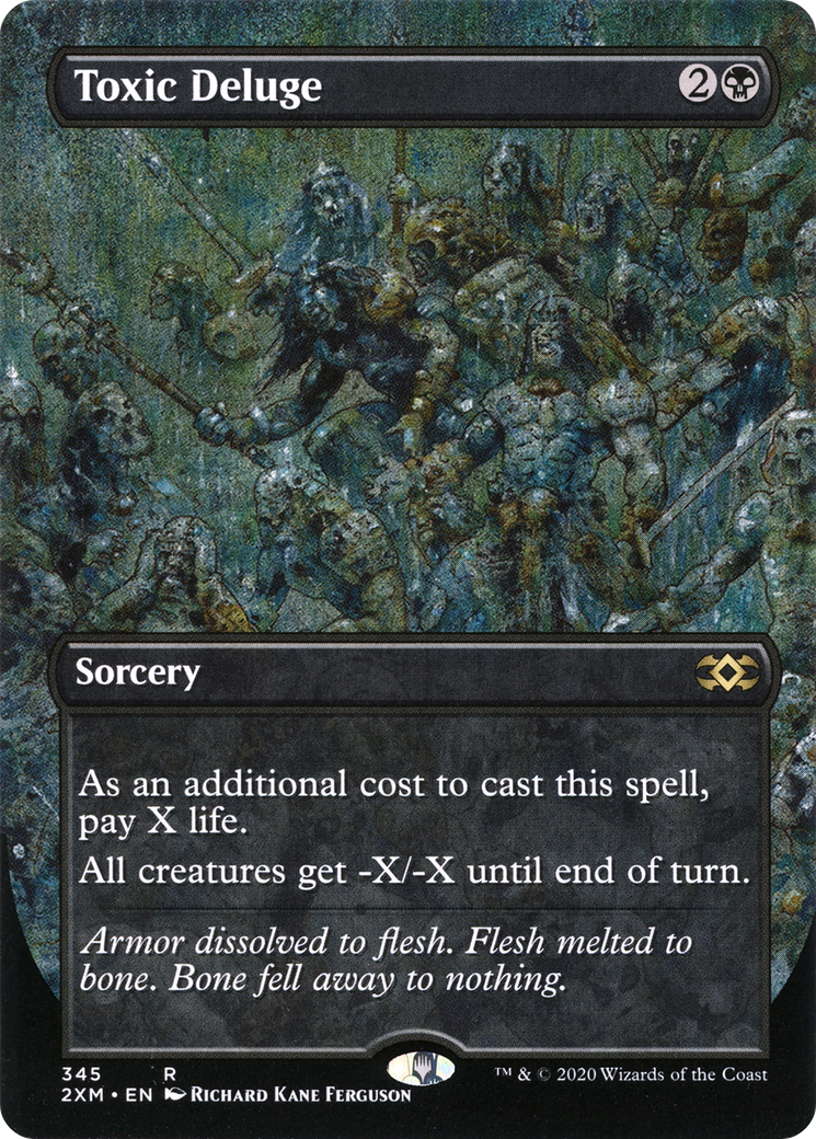 Toxic Deluge (2XM-345) (Borderless) (Foil)