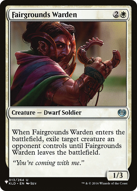 Fairgrounds Warden (LIST-KLD-13)