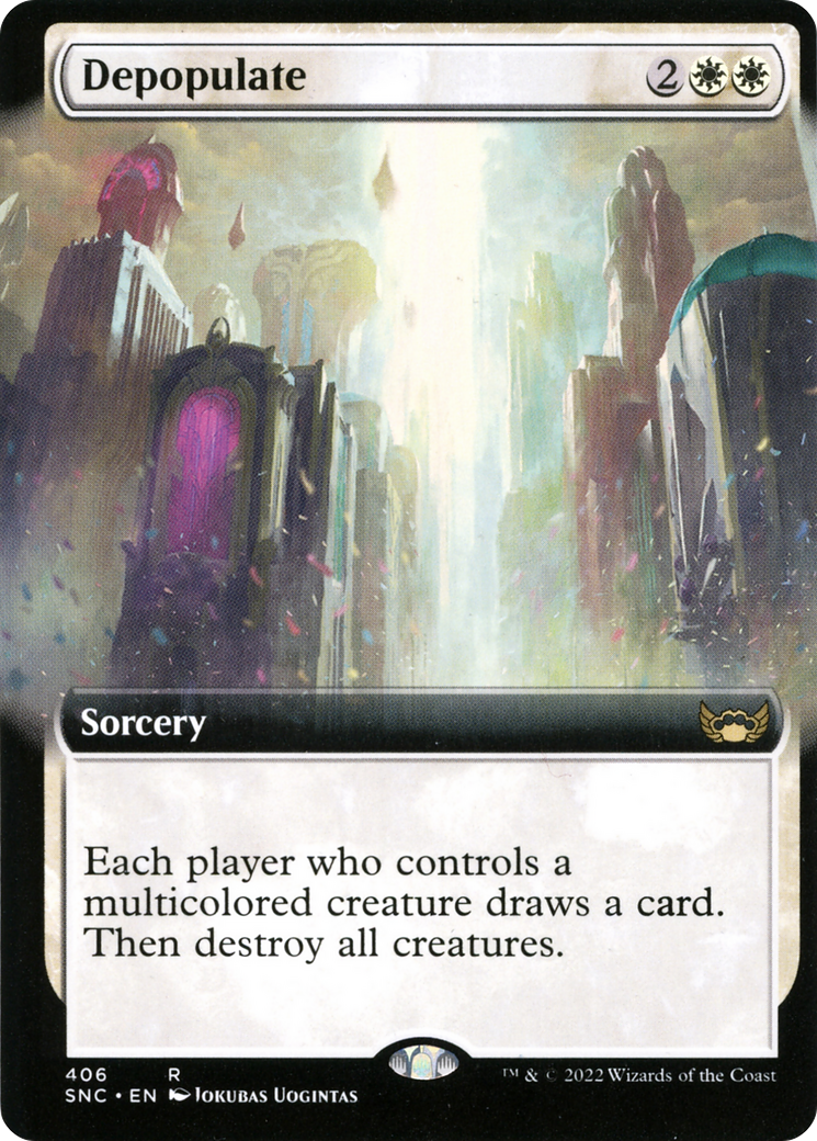 Depopulate (SNC-406) (Extended Art)