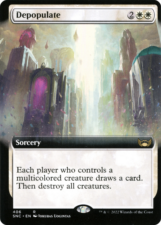 Depopulate (SNC-406) (Extended Art)