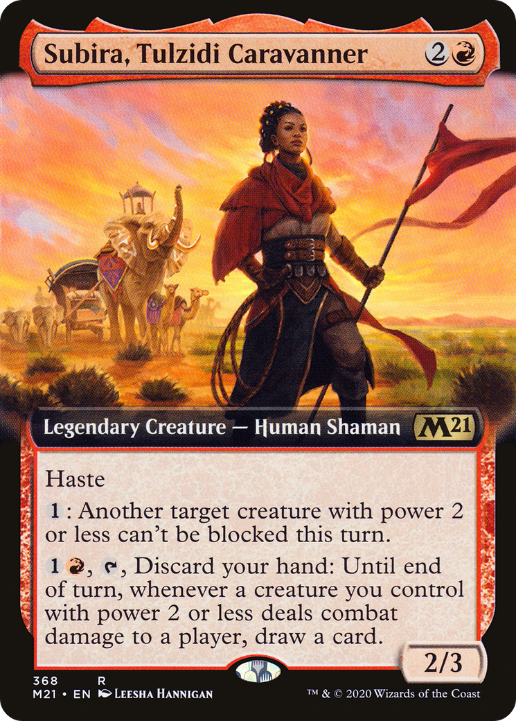 Subira, Tulzidi Caravanner (M21-368) (Extended Art) (Foil)