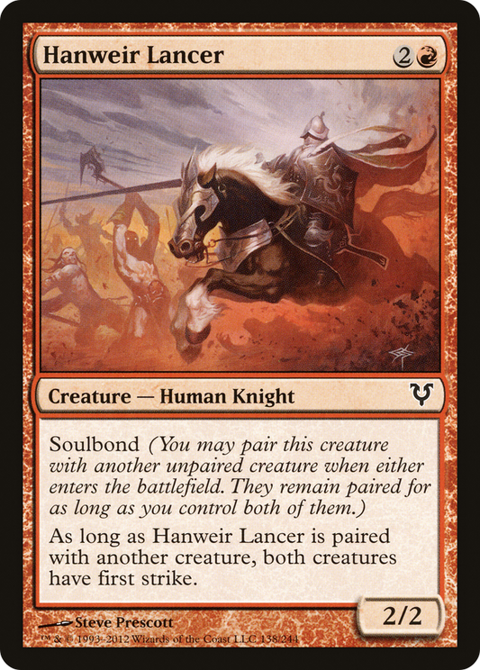 Hanweir Lancer (AVR-138) (Foil)