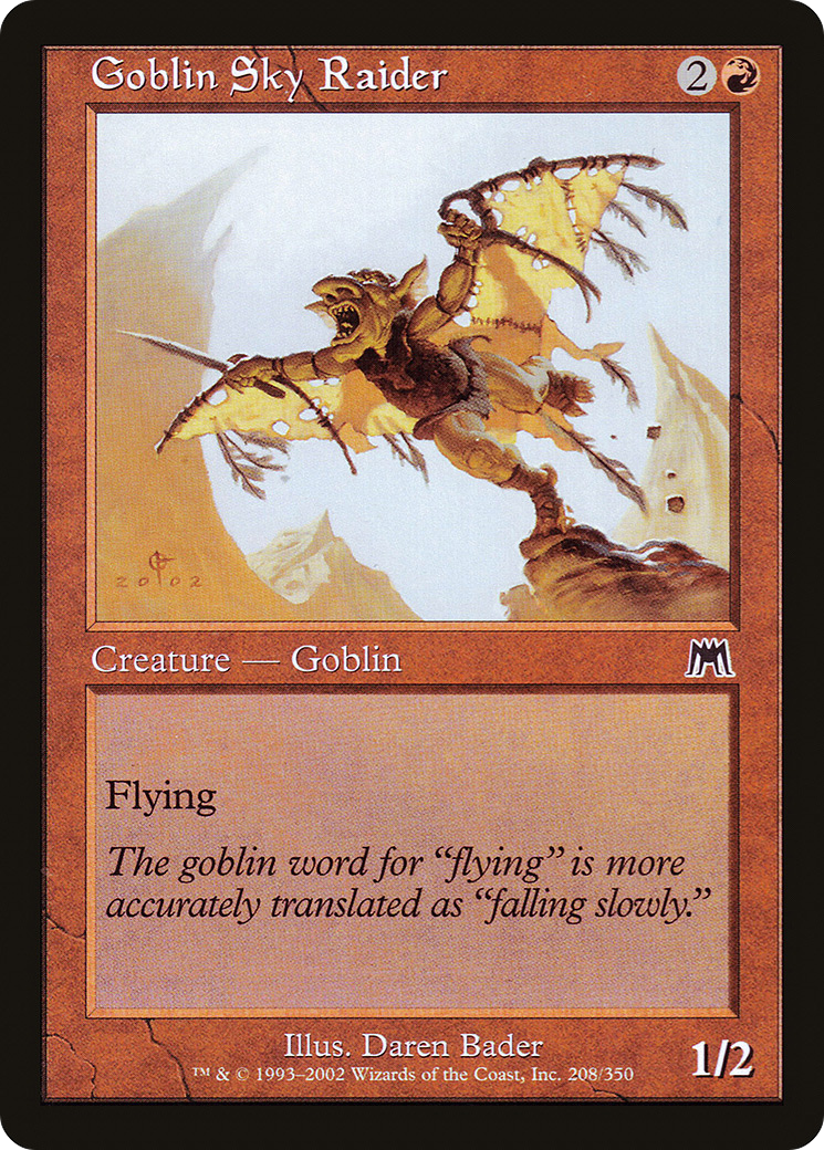 Goblin Sky Raider (ONS-208) (Foil)