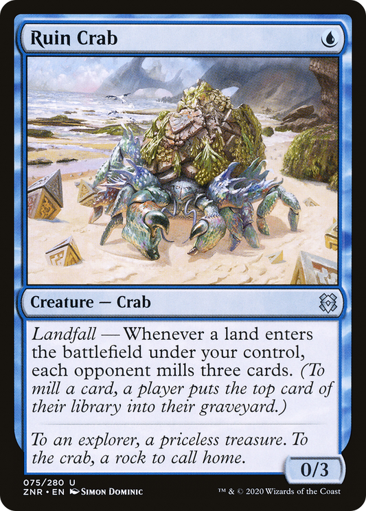 Ruin Crab (ZNR-075) (Foil)