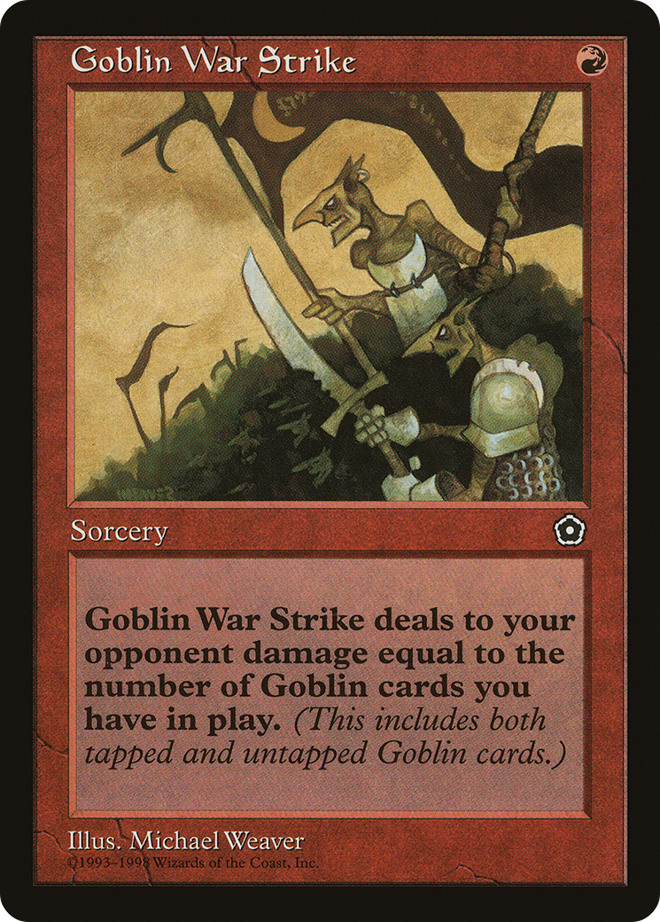 Goblin War Strike (P02-105)
