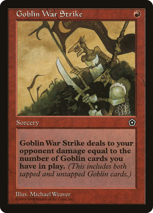 Goblin War Strike (P02-105)