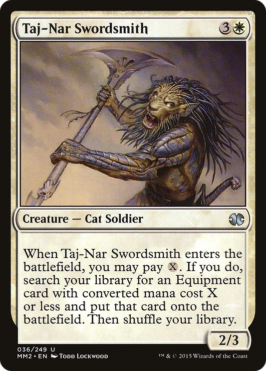 Taj-Nar Swordsmith (MM2-036) (Foil)