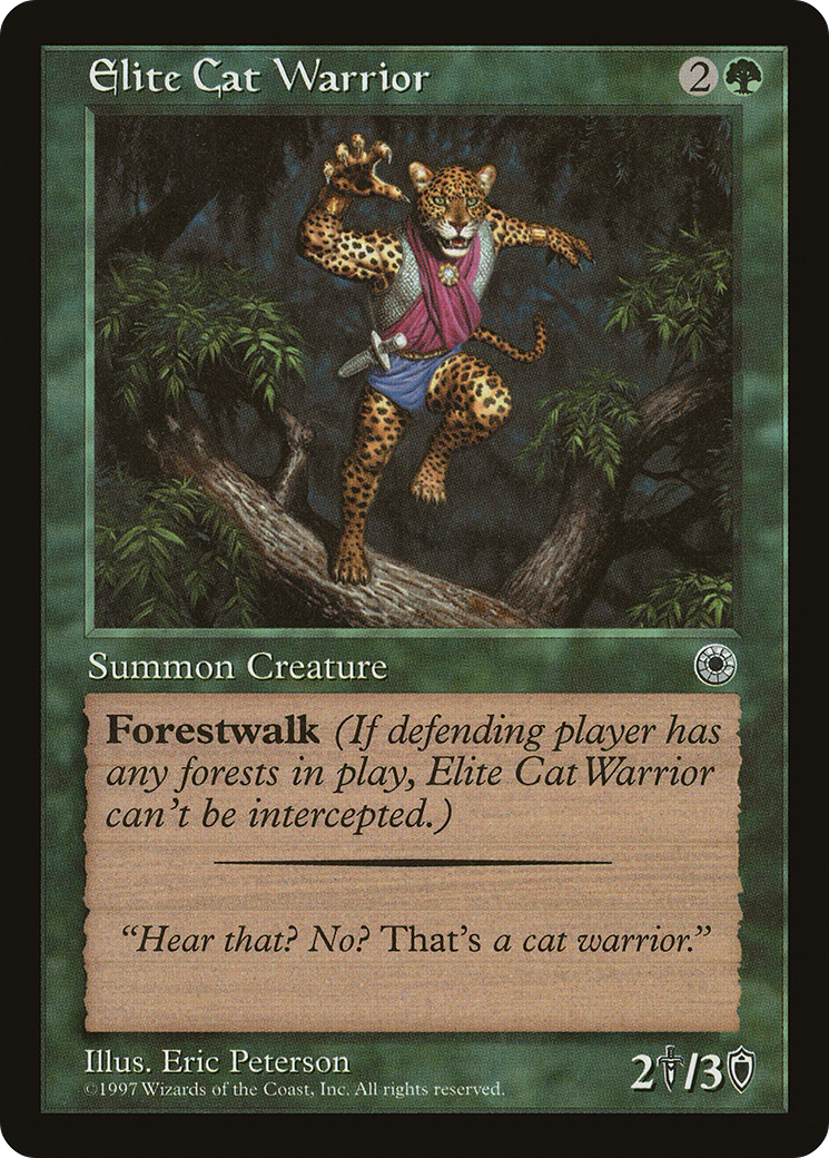 Elite Cat Warrior (POR-163)