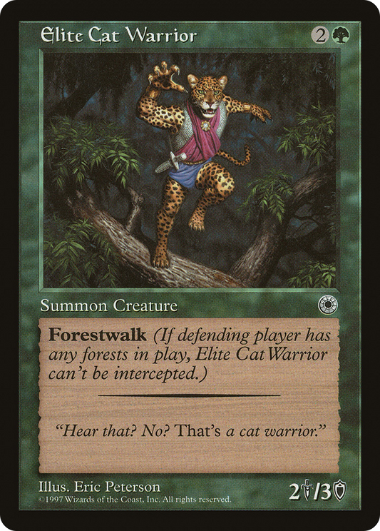 Elite Cat Warrior (POR-163)