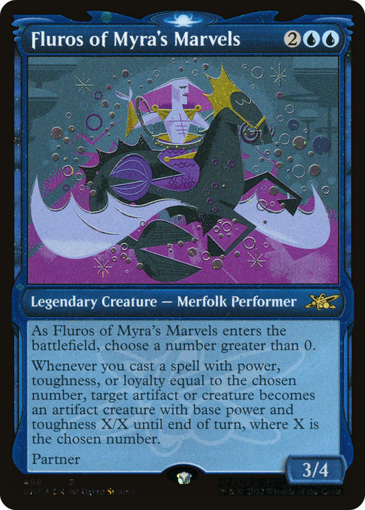 Fluros of Myra's Marvels (UNF-498) (Showcase) (Galaxy Foil)