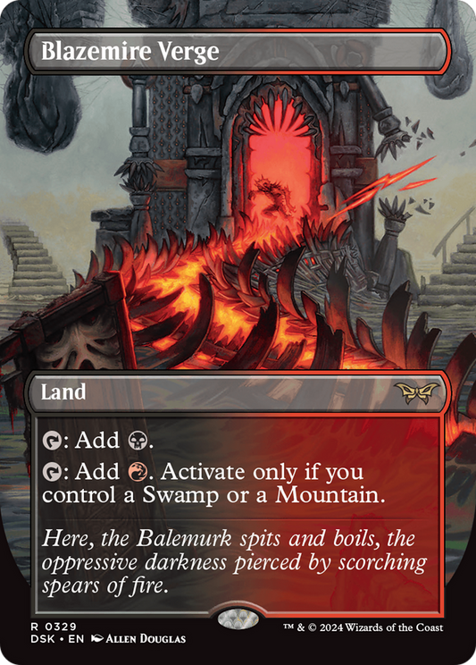 Blazemire Verge (DSK-329) (Borderless)
