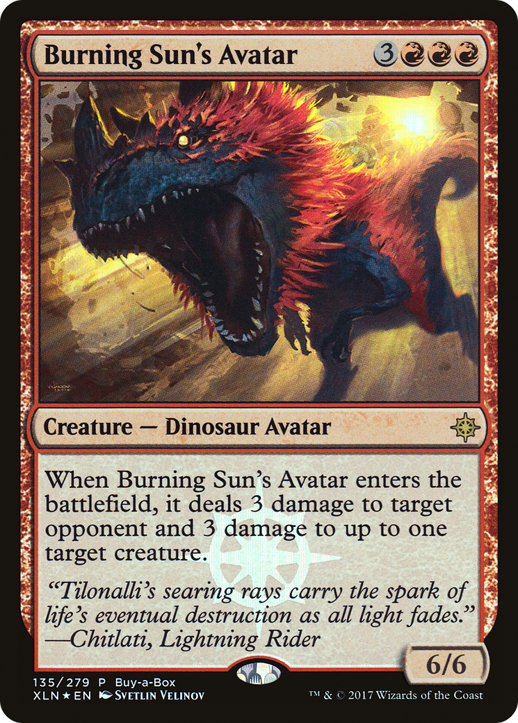 Burning Sun's Avatar (BABP-135) (Foil)