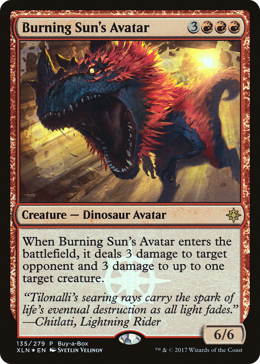 Burning Sun's Avatar (BABP-135) (Foil)