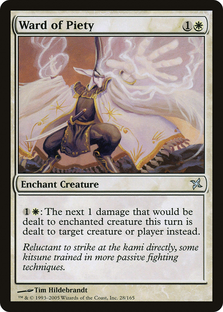 Ward of Piety (BOK-028) (Foil)