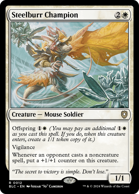 Steelburr Champion (BLC-012)