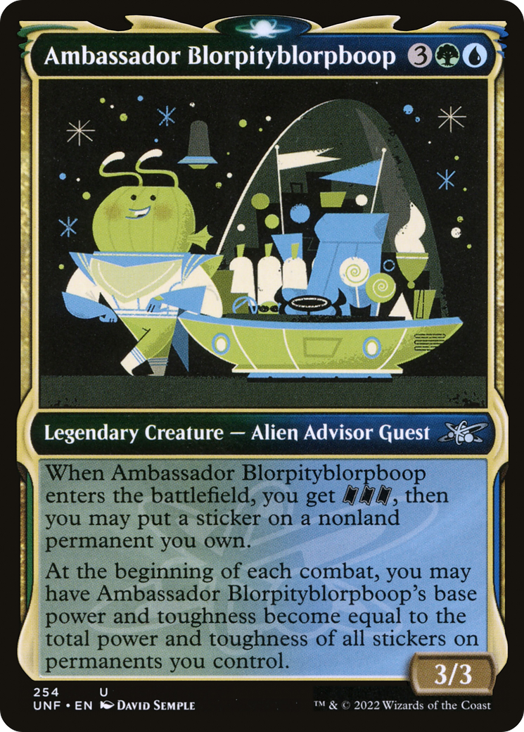 Ambassador Blorpityblorpboop (UNF-254) (Showcase)