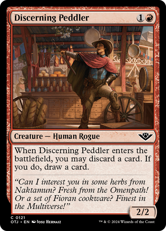Discerning Peddler (OTJ-121) (Foil)