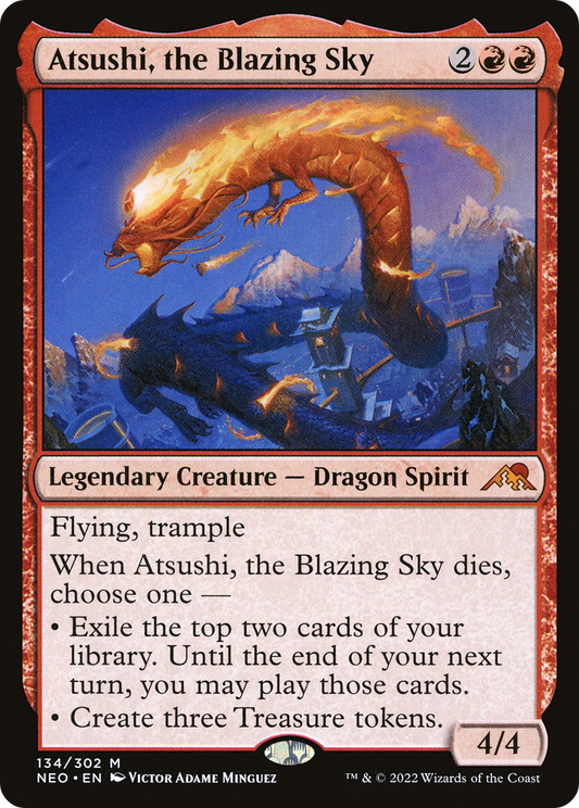 Atsushi, the Blazing Sky (NEO-134) (Foil)